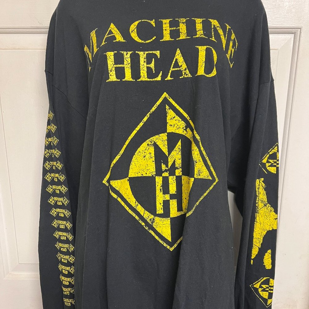 MACHINE HEAD 🎸  " F It All "  - Hard 2 Find Rare Concert Shirt XXL